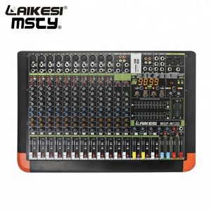 Console de mixage professionnelle Lex à double effet, connexion sans fil, <span class=keywords><strong>interface</strong></span> d'alimentation USB, 350W*2, <span class=keywords><strong>audio</strong></span> domestique et commercial - Product Image 1