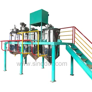 Factory Manufacturing Crude Oil Refining Oil Filter Machine Palm Oil Refinery Equipment