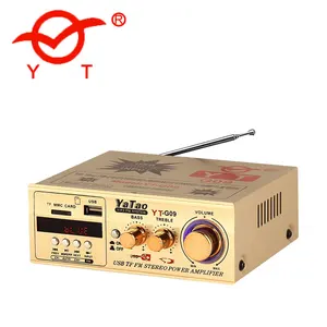 Alta calidad 5,1 módulo amplificador de altavoz activo con panel de aluminio YT-G09