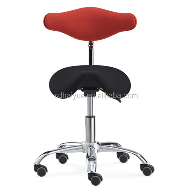 लाल बाक़ी कुर्सी पीठ की रक्षा घनत्व फोम सीट 10 CM BIFMA गैस लिफ्ट पहिया मल
