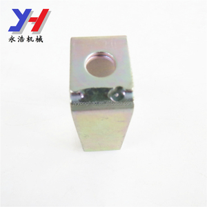 Sheet Metal Bended <strong>Bracket</strong>, square Shape <strong>Bracket</strong> with Engraved logo - Product Image 2
