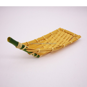 Cestino di bambù del gioco di cottura dell'alimento del giappone di bambù del polipropilene di nuovo disegno all'ingrosso per l'esposizione del sushi - Product Image 4