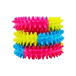Hoge Kwaliteit Tanden Reinigen Kauw Bijtbestendig Ring Neutraal Natuurlijk Rubber Hond Huisdier Speelgoed - Product Image 2