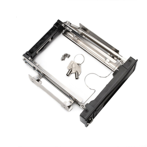 3.5 &quot;<strong>caddy</strong> Mobile Rack SATA I/II/III HDD Hard Disk Carrier in <strong>5.25</strong>&quot; Drive Bay to 6Gbps for Desktop Anti-vibration Kit Lockable - Product Image 2