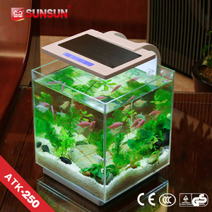SUNSUN Eco-Friendly ABS Glass <strong>Aquarium</strong> Tank with T5 Light CE Certified 25L Mini <strong>Aquarium</strong> for Home or Office - Product Image 6