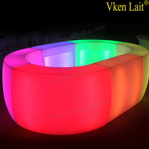 Barra móvil portátil con luz led que cambia de color, para eventos al aire libre, fiesta, club, muebles de playa, novedad - Product Image 5