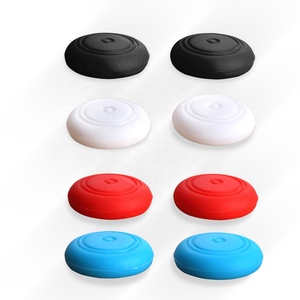 KOSTENLOSER VERSAND <span class=keywords><strong>Joycon</strong></span> Silikon Daumengriffe Analog-Joystick-Abdeckung für Switch Lite OLED Controller Joy-Con Thumbstick-Kappe - Product Image 2