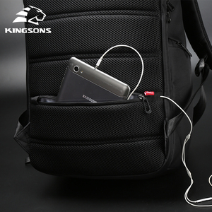 <span class=keywords><strong>Mochila</strong></span> Solar Inteligente de Alta Tecnología Kingsons para Hombre con Panel Solar y Batería para Exteriores con Puerto de Carga USB - Product Image 3