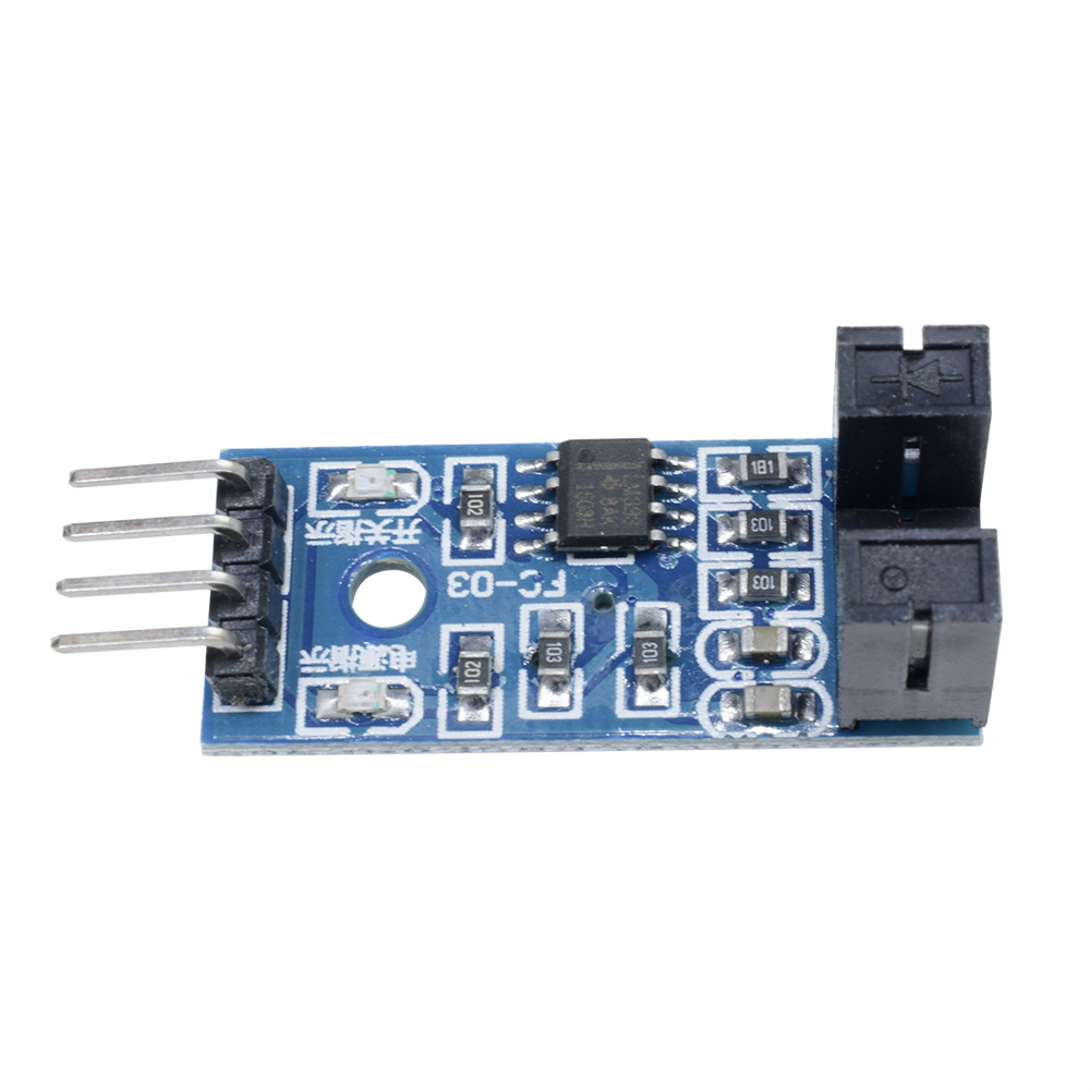 5 Sensores Fotoeléctricos LM393 Tipo Ranura H2010 - Para Contar Piezas, Medir Velocidad Motor