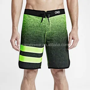 Groen zwart cool nieuwe mode lange heren zomer strand shorts