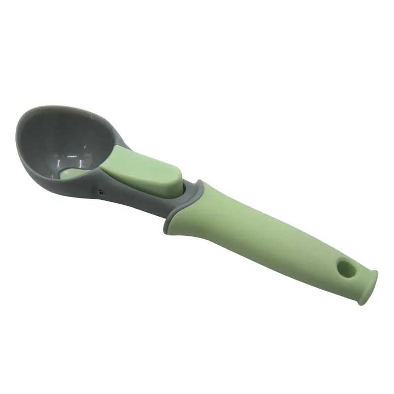 Wholesale Baking Dough Scoops Ice-cream Scoop Tools Spoon with PS+TPR Handle