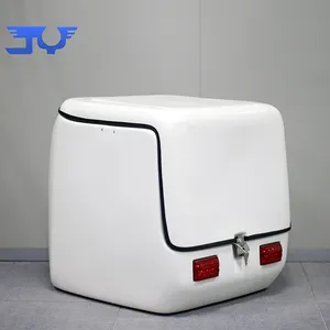 205L Grote Volume Scooter Grote Volume Glasvezel Hot Voedsel Levering Doos Met Rubber Kussen Model NO.JYB-11