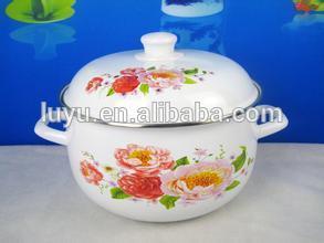 <span class=keywords><strong>Set</strong></span> di <span class=keywords><strong>3</strong></span> pezzi di casseruola di smalto popolare del sud America - Product Image 6