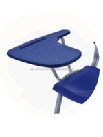 Pas cher Offre Spéciale en plastique PP FAUTEUIL avec tableau d'écriture mobilier scolaire