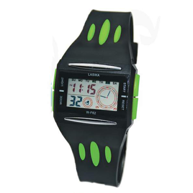 Montre Pour Homme 1219-Sport Numérique -Étanche 5Atm -Multifonction -Noir/Argent - Prix En Algérie | DZ