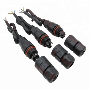 M20 <span class=keywords><strong>2</strong></span> 3 4 pin led cable conector macho impermeable - Product Image 6