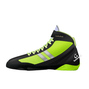 Stivali da Boxe Classici, Scarpe da <span class=keywords><strong>Wrestling</strong></span> Alte, Nuovo Design Personalizzato per Calzature da <span class=keywords><strong>Wrestling</strong></span> - Product Image 5