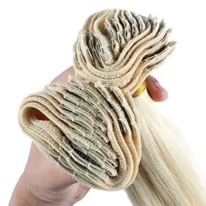 PU Seamless Hair Extensions Clips in Extention Human Hair Popular Style Straight Remy Clip In Extension