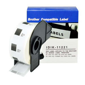 23mm * 23mm * 1000 etiqueta DK 1221 compatible para <span class=keywords><strong>brother</strong></span> <span class=keywords><strong>QL</strong></span> <span class=keywords><strong>700</strong></span> impresoras DK-11221 DK 11221 - Product Image 1