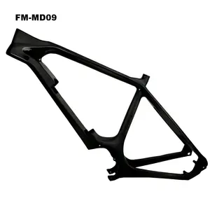 Quadro de bicicleta elétrico FD-M09 de fogo superior, eixo traseiro 148x12, bateria escondida, quadro elétrico