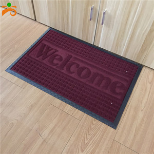 Döşeme giriş logo kauçuk matcustom baskılı açık paspas - Product Image 6