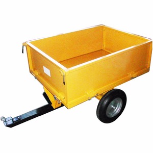 Remorque polaire électrique, chariot de charge pour pelouse et jardin, 3 unités, 10 pieds cubiques - Product Image 2