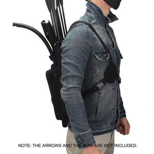 Multi-fonction 4 Ống Trở Lại Quiver Đào Tạo Bắn Cung Mũi Tên Quiver Chủ <span class=keywords><strong>Bow</strong></span> Bag Pouch - Product Image 2