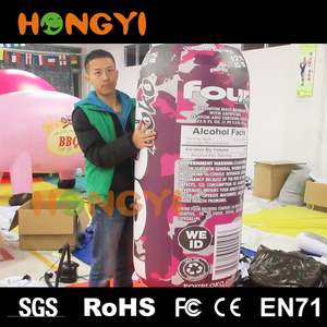 Diseño personalizado grande inflable <span class=keywords><strong>cerveza</strong></span> <span class=keywords><strong>helio</strong></span> globos al aire libre publicidad botella inflable modelo - Product Image 4