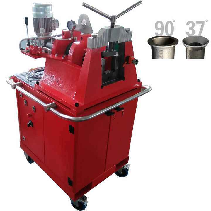 BUTZ Rotating Flaring Machine for Big Tube Prefabrication