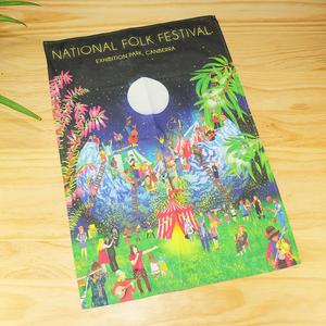 HY Custom Printed Linen <strong>Personalised</strong> Souvenir <strong>Tea</strong> <strong>Towel</strong> Hot Sale - Product Image 4