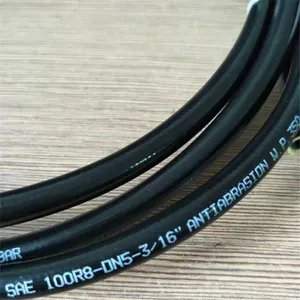 12mm flexible thermoplastic elastomer heat resistant rubber hose R7