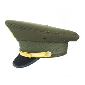 Высокое качество пользовательские армии Camo Военные кепки с нашивками курсант шляпы