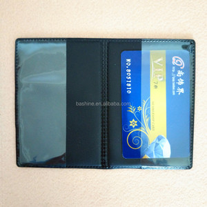 Noir PVC Titulaire de la <span class=keywords><strong>Carte</strong></span> De <span class=keywords><strong>Permis</strong></span> De Conduire - Product Image 2