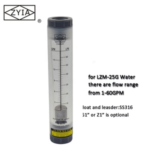 LZM-G Serie Zyia Chemische Ro Acryl <span class=keywords><strong>Inline</strong></span> Water Flowmeter Type/Zee Water <span class=keywords><strong>Flow</strong></span> <span class=keywords><strong>Meter</strong></span> - Product Image 4