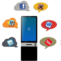 Kiosco con Pantalla Táctil de 65 Pulgadas, Todo en Uno, Cabina de Fotos, Pantalla de TV LCD, Pantalla Publicitaria, Software de Edición de Fotos, Descarga Gratuita de Fotos