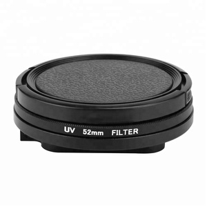 Offre Spéciale Tirer POUR Caméra <span class=keywords><strong>GoPro</strong></span> <span class=keywords><strong>Accessoires</strong></span> 52mm FILTRE UV Avec couvre-objectif Et adaptateur Pour <span class=keywords><strong>GoPro</strong></span> <span class=keywords><strong>Hero</strong></span> 7 6 <span class=keywords><strong>5</strong></span> noir - Product Image 2
