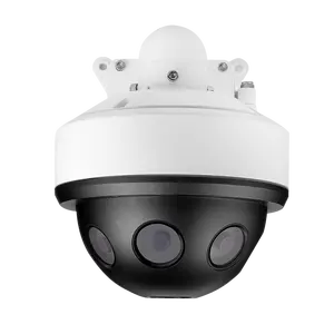 180 Graden Multi-afbeelding 12MP HD IP Dome Camera fisheye panoramische ip camera met 4mm vaste-focus lens