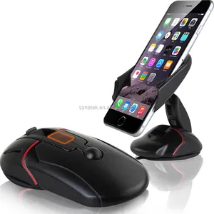 Universal Car Phone Holder supporto Da Tavolo Regolabile Cruscotto/Parabrezza Cell Phone Mount supporto per 3.5-5.5 pollice mobile telefono