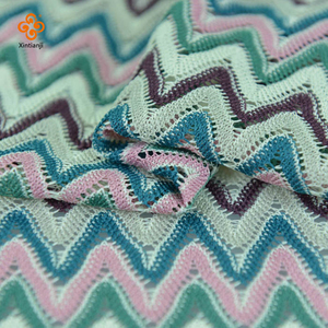 Bello di lavoro a maglia jacquard tessuto del pannello esterno di disegno geometrico tappezzeria texture - Product Image 1