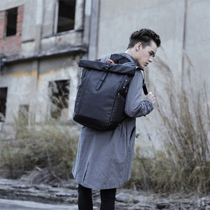 Sac à dos pour ordinateur portable 15.6 "<span class=keywords><strong>de</strong></span> grande capacité pour hommes d'affaires avec sacs d'ordinateur USB City Roll Top - Product Image 5