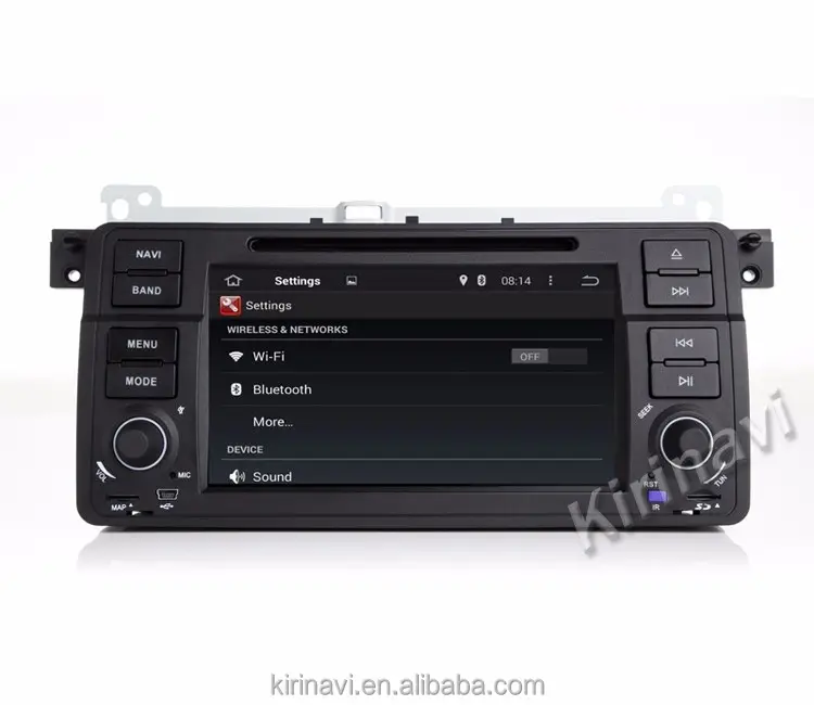 KiriNavi Android 10.0 Quad-Core 8" Multimedia Car GPS for bmw e46 1998-2005 with Easy Connection