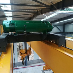 Double Girder Crane Used <strong>Trolley</strong> Type Wire Rope Electric <strong>Hoist</strong> for Sale - Product Image 2