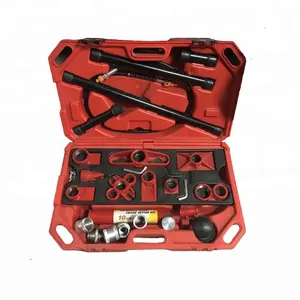 Kit de reparo hidráulico portátil, kit de reparo de amassados em moldura de carro 10 toneladas BH-123 cn; 10 tonauto gua bh vermelho