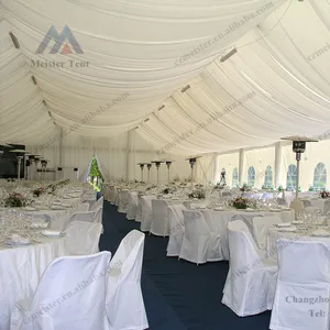 Wedding tent with roof lining, tent for ceremonies, tent for celebrations