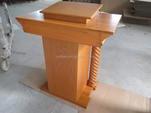 CP-034, Púlpito de Iglesia de Madera de Roble - Product Image 2
