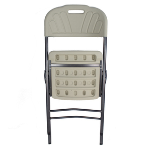 Chaise pliante moderne en <span class=keywords><strong>plastique</strong></span> <span class=keywords><strong>blanc</strong></span> pour les événements en plein air, les fêtes, les repas, le <span class=keywords><strong>jardin</strong></span>, la terrasse, l'hôtel et le parc. - Product Image 5