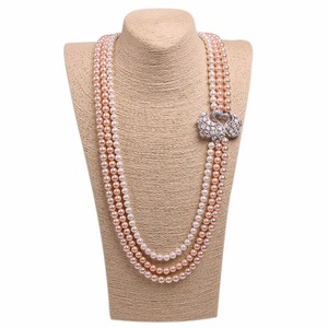 Collar de perlas de concha de buen diseño - Product Image 4