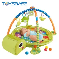 Juguetes De China Barato Al Por Mayor 2018 New Products Fitness Infant Gym Equipment Play Mat Baby Toy