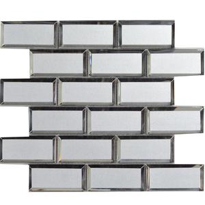 Mosaïque de <span class=keywords><strong>verre</strong></span> miroir décorative autocollante <span class=keywords><strong>pour</strong></span> l'extérieur, mini mosaïque de <span class=keywords><strong>verre</strong></span> miroir <span class=keywords><strong>pour</strong></span> kit de bricolage - Product Image 1