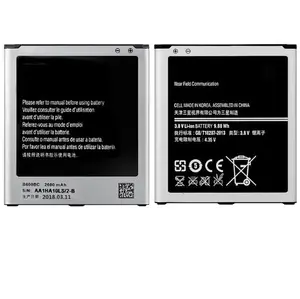 Baterai Ponsel Pengganti Asli 2600MAh S4 I9500 Baterai Ponsel Li-ion Merek Kustom untuk Samsung